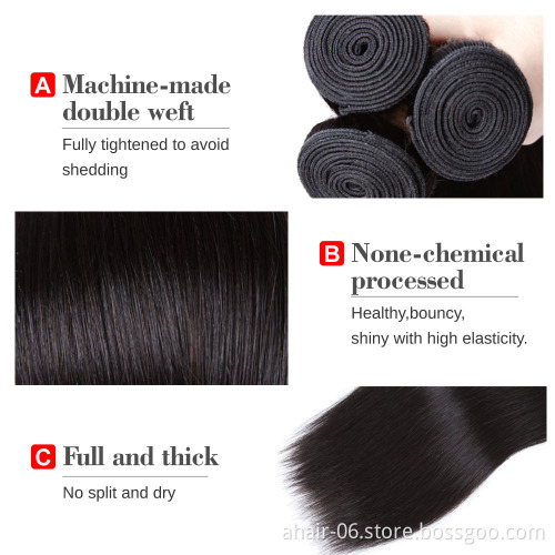 Hot Product 9a Cheap Brazilian Straight Virgin Hair Bundles